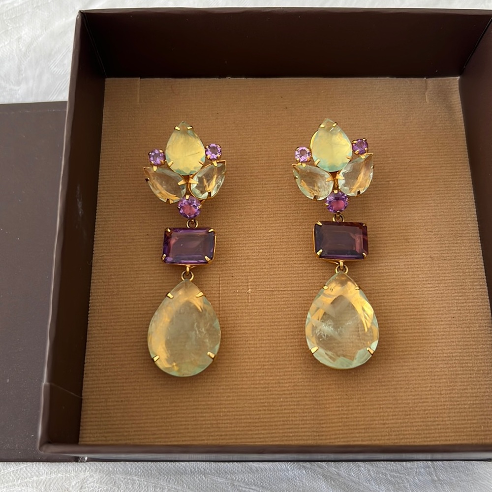 Bounkit amethyst earrings